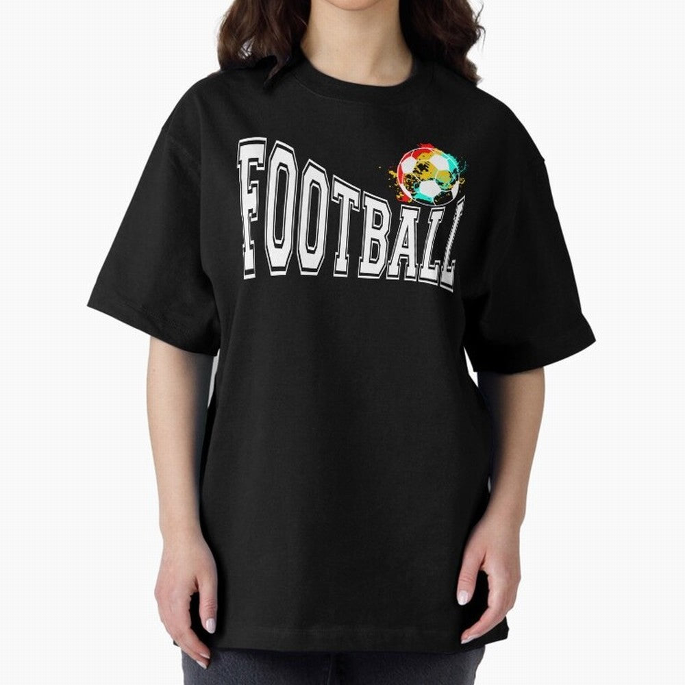 Football World Cup 2026 Oversized T-Shirt Make Game Day About FIFA World Cup 2026 Group Stage with CR7, Argentina Energy, Game Day Rituals, Football Legends, Country Pride and the Road to the Final; Great for Watch Parties, Sports Bars, Family