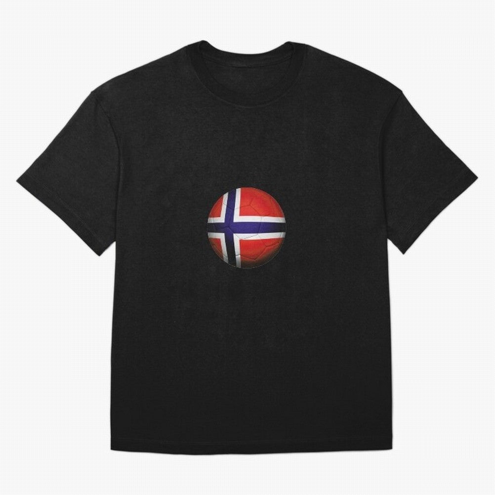 Norway Football Oversized T-Shirt Feel the FIFA World Cup 2026 Group Stage Journey through Messi and Cristiano Ronaldo Highlights, Argentina and Brazil Pride, Match Day Excitement, Supporter Culture, Golden Goals and Global Football Passion; Great