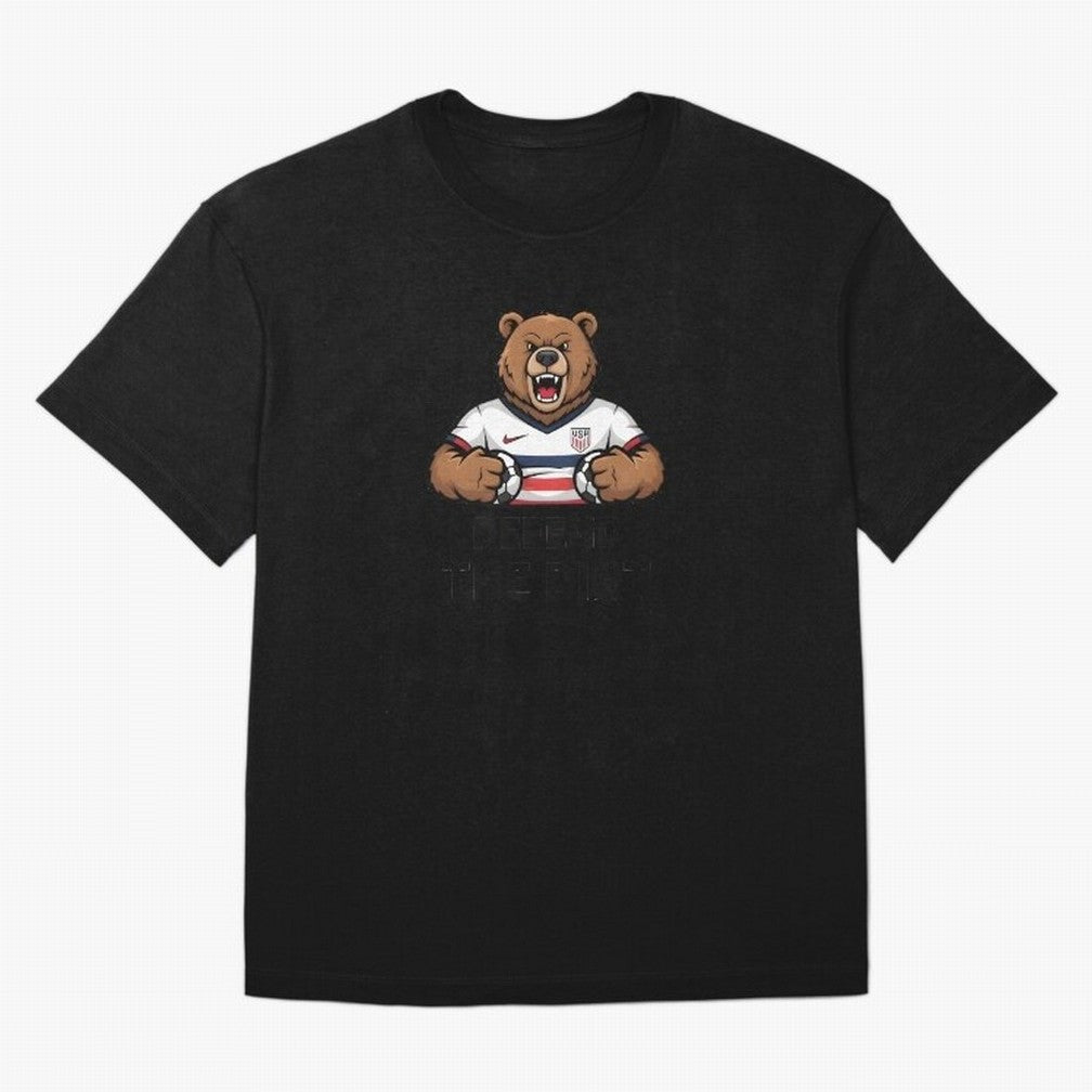 USA - World Cup 2026 Oversized T-Shirt Honor Champions and Dreams in FIFA World Cup 2026 Group Stage Spirit, Centered on Germany, CR7 and Messi, Champion Mindset, Group Stage Buzz, Knockout Tension and Passionate Fan Culture; Ideal for Football