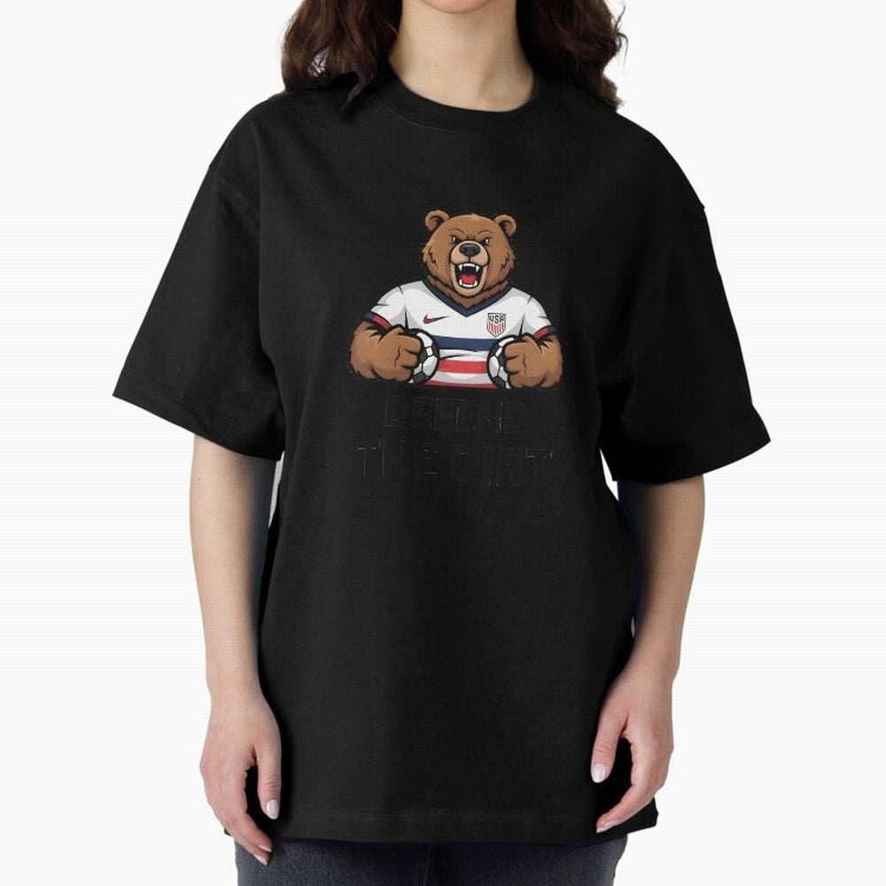 USA - World Cup 2026 Oversized T-Shirt Honor Champions and Dreams in FIFA World Cup 2026 Group Stage Spirit, Centered on Germany, CR7 and Messi, Champion Mindset, Group Stage Buzz, Knockout Tension and Passionate Fan Culture; Ideal for Football
