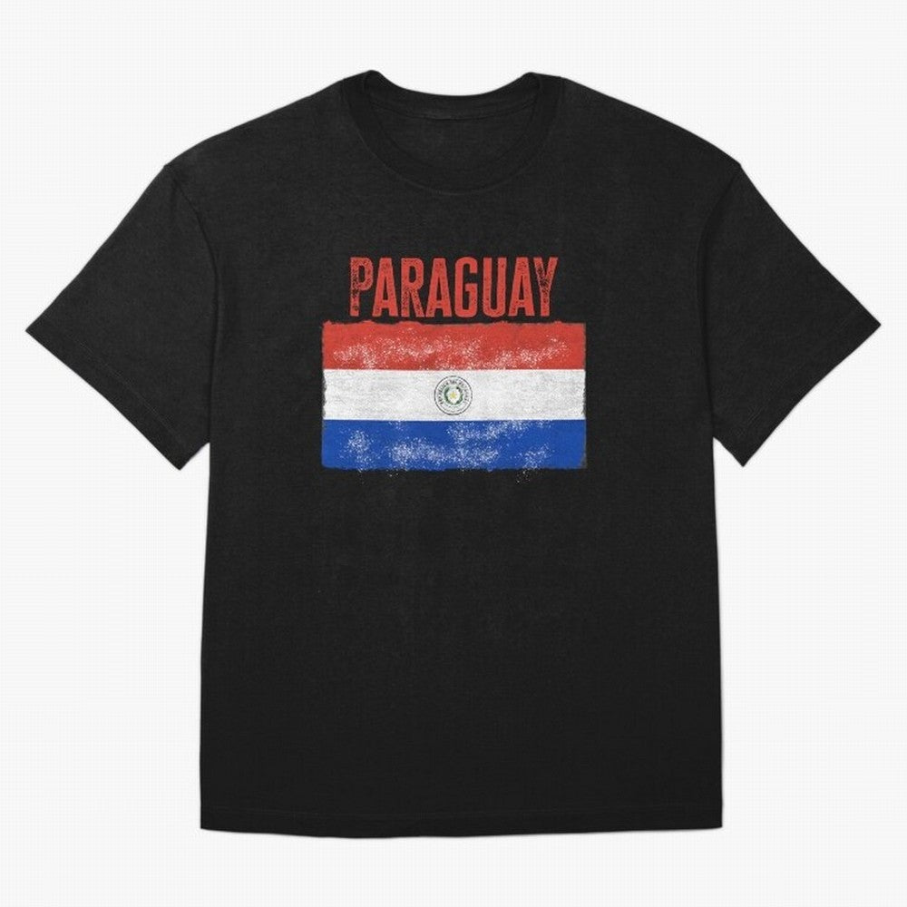 Paraguay Oversized T-Shirt Represent Fans Who Live for FIFA World Cup 2026 Group Stage Spirit, Filled with England, France and Netherlands, Cristiano Ronaldo, Tournament Hype, Historic Matchups, Family Viewing Parties and Global Sports Pride; Ideal