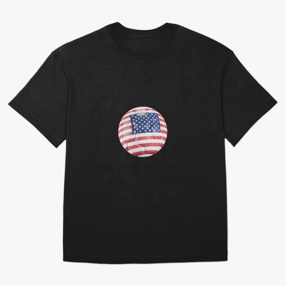 USA Soccer Oversized T-Shirt Capture Stadium Memories from the FIFA World Cup 2026 Group Stage Journey through Messi, Neymar and Mbappe Highlights, Argentina Pride, Champion Mindset, Group Stage Buzz, Knockout Tension and Passionate Fan Culture;