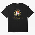 FIFA World Cup - England v Croatia Oversized T-Shirt Make Your Look Match FIFA World Cup 2026 for Fans of Neymar, Haaland and Cristiano Ronaldo and England, Bringing Goal Celebration Energy, Supporter Heritage, Football Icons and Worldwide