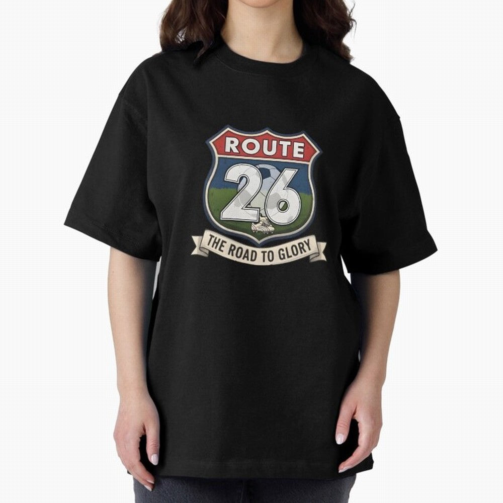 USA - World Cup 2026 Oversized T-Shirt Feel International Energy from FIFA World Cup 2026 USA Canada Mexico Spirit, Celebrating Portugal, Neymar, Haaland and Cristiano Ronaldo, Supporter Pride, Iconic Celebrations, Legendary Names and Global Match