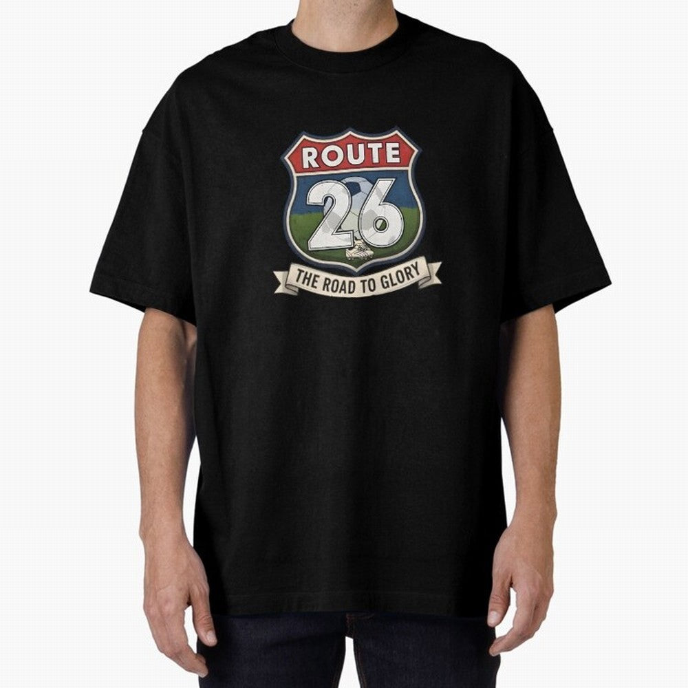 USA - World Cup 2026 Oversized T-Shirt Feel International Energy from FIFA World Cup 2026 USA Canada Mexico Spirit, Celebrating Portugal, Neymar, Haaland and Cristiano Ronaldo, Supporter Pride, Iconic Celebrations, Legendary Names and Global Match