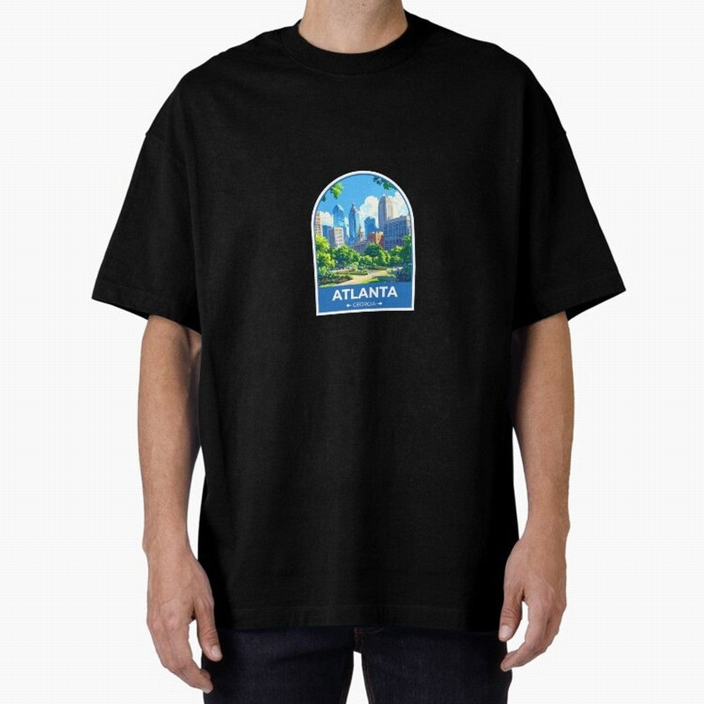 Atlanta Georgia Oversized T-Shirt Bring Champion Energy into FIFA World Cup 2026 USA Canada Mexico Inspired by CR7 and Messi, England, France and Netherlands Energy, Stadium Memories, Football Loyalty, International Chants and Championship