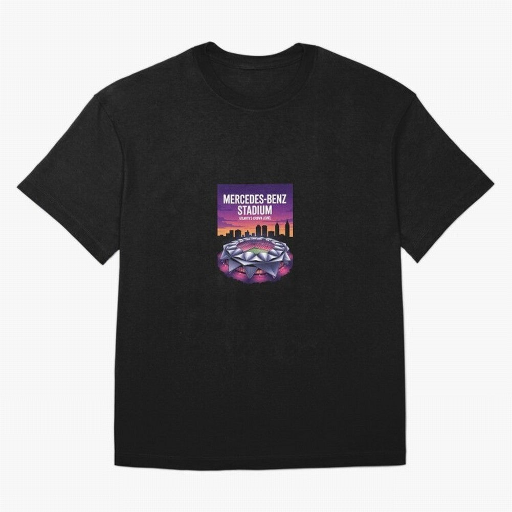 Atlanta Stadium Oversized T-Shirt Turn Football Passion into Match Day Hype around FIFA World Cup 2026 USA Canada Mexico, Mbappe and Neymar, Netherlands, Worldwide Fan Energy, Dramatic Goals, Stadium Lights and Championship Celebrations; Great for