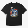 Moroccan World Cup 2026 Spirit of Atlantic Oversized T-Shirt Relive the FIFA World Cup 2026 Journey through Haaland and Mbappe Highlights, Argentina Pride, Worldwide Fan Energy, Dramatic Goals, Stadium Lights and Championship Celebrations; Perfect