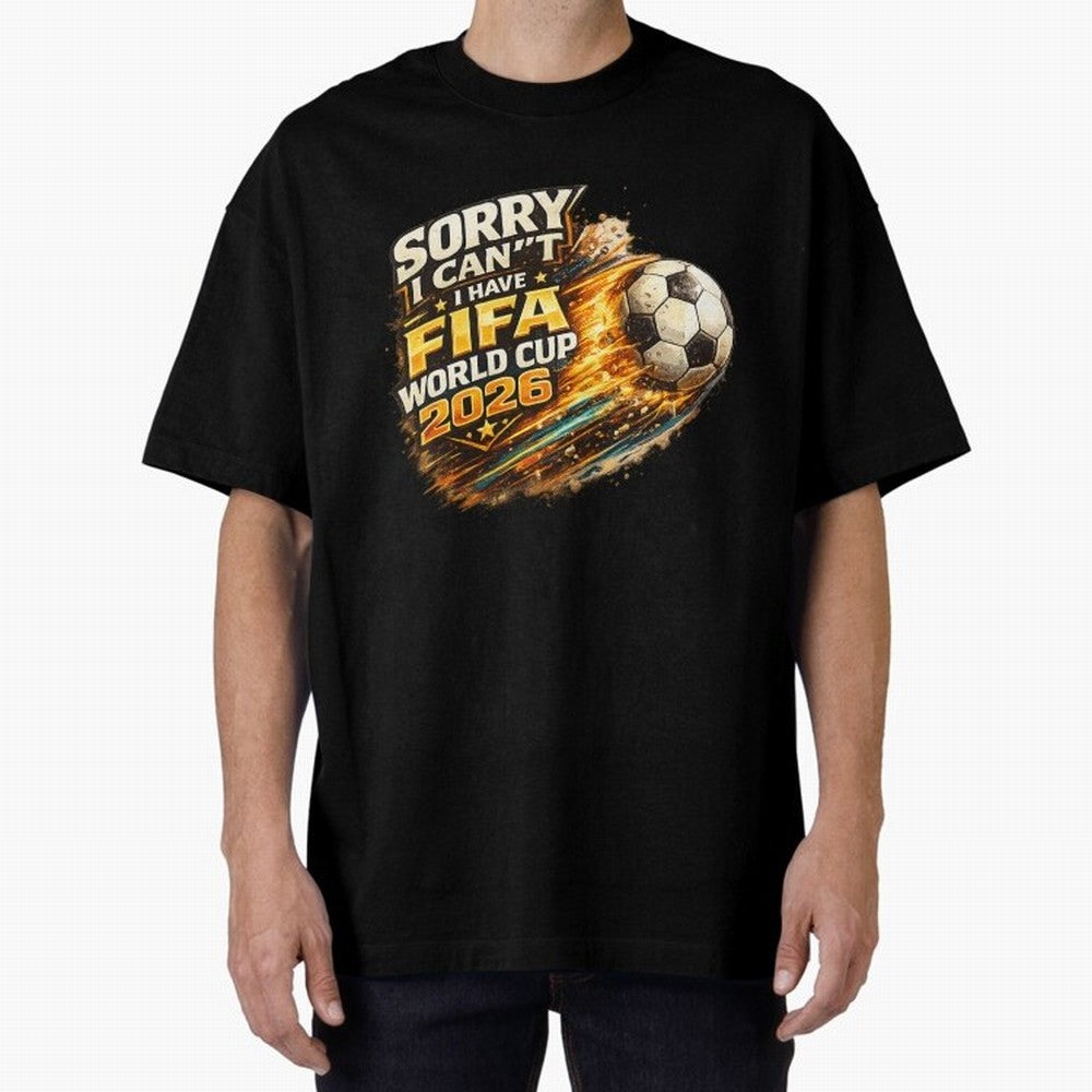 Soccer Addict Quote Design For Football Obsessed Fans Funny FIFA World Cup 2026 Oversized T-Shirt Fuel the Hype around Match Day Hype around FIFA World Cup 2026 USA Canada Mexico, Messi, CR7 and Mbappe, Argentina and Brazil, Football Festival