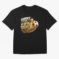 Soccer Addict Quote Design For Football Obsessed Fans Funny FIFA World Cup 2026 Oversized T-Shirt Fuel the Hype around Match Day Hype around FIFA World Cup 2026 USA Canada Mexico, Messi, CR7 and Mbappe, Argentina and Brazil, Football Festival