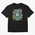 Funny FIFA World Cup 2026 Soccer Addict Quote Design For Football Obsessed Fans Oversized T-Shirt Celebrate Global Passion for FIFA World Cup 2026 Spirit, Centered on England and Germany, Cristiano Ronaldo, Haaland and CR7, Game Day Rituals,