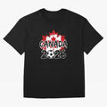 Canada World Cup 2026 Soccer Fan Game Day T-Shirt_86605883 Oversized T-Shirt Elevate FIFA World Cup 2026 Group Stage Driven by Messi, CR7 and Mbappe, Spain and Netherlands Energy, Fan Favorite Moments, National Team Passion, Big Match Drama and