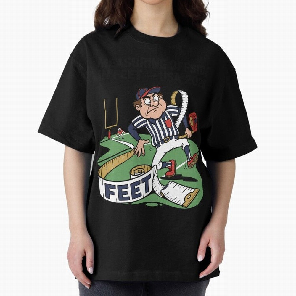 Measuring Offside in Feet ¡ª USA 2026 V2 Oversized T-Shirt Bring Trophy Dreams to Global Football Passion for FIFA World Cup 2026, Made for Messi, CR7 and Mbappe, England, Global Supporter Spirit, Legendary Goals, National Colors and Tournament