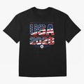 USA World Champions 2026 ¨C Patriotic Soccer Fan Shirt Oversized T-Shirt Back Your Heroes with Global Football Passion for FIFA World Cup 2026 USA Canada Mexico, Featuring Haaland and Mbappe, England and Germany, Stadium Memories, Football Loyalty,