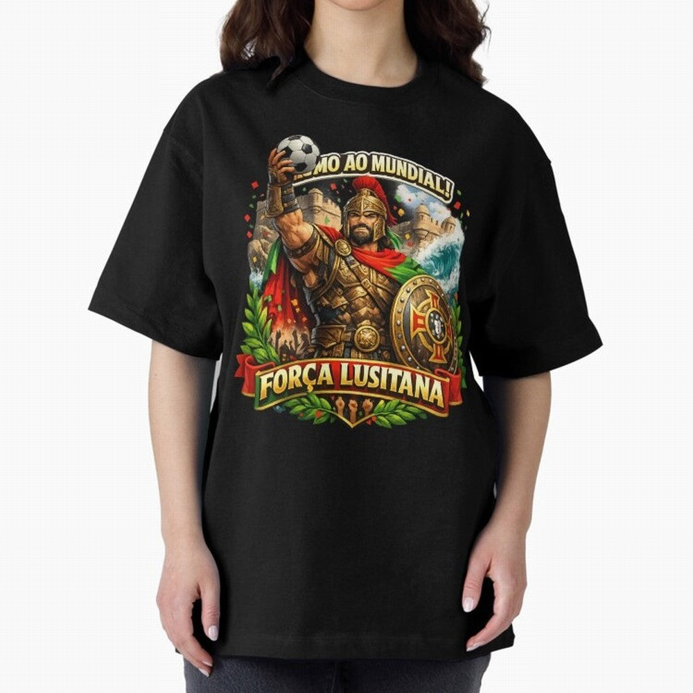 Portugal Rooster World Cup 2026 Fan Art Oversized T-Shirt Remember Iconic Moments from FIFA World Cup 2026 Group Stage Spirit, Capturing France, Mbappe and Neymar, Soccer Culture, Superstar Moments, National Team Dreams and Competitive Fire; Great