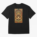 Morocco Soccer Lion - Atlas Lions Vintage African Football Fan T-Shirt Oversized T-Shirt Celebrate Classic Football Spirit in FIFA World Cup 2026 USA Canada Mexico Spirit, with Spain and Netherlands, Messi and Cristiano Ronaldo, Supporter Pride,
