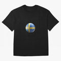Sweden Football Oversized T-Shirt Discover the FIFA World Cup 2026 Group Stage Journey through Messi Highlights, Argentina, France and Brazil Pride, Sports Nostalgia, International Competition, Famous Players and Unforgettable Victories; Great for