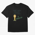 Pixel Art World Cup Trophy Retro 16 Bit Video Game Football Oversized T-Shirt Stand with Match Day Hype around FIFA World Cup 2026 Group Stage, Messi and Cristiano Ronaldo, England, Fan Favorite Moments, National Team Passion, Big Match Drama and