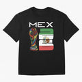 Mexico World Cup 2026 Host City Football Design Oversized T-Shirt Back Your Heroes with Global Football Passion for FIFA World Cup 2026 USA Canada Mexico, Built around Mbappe and Neymar, Argentina, France and Brazil, Classic Soccer Heritage,