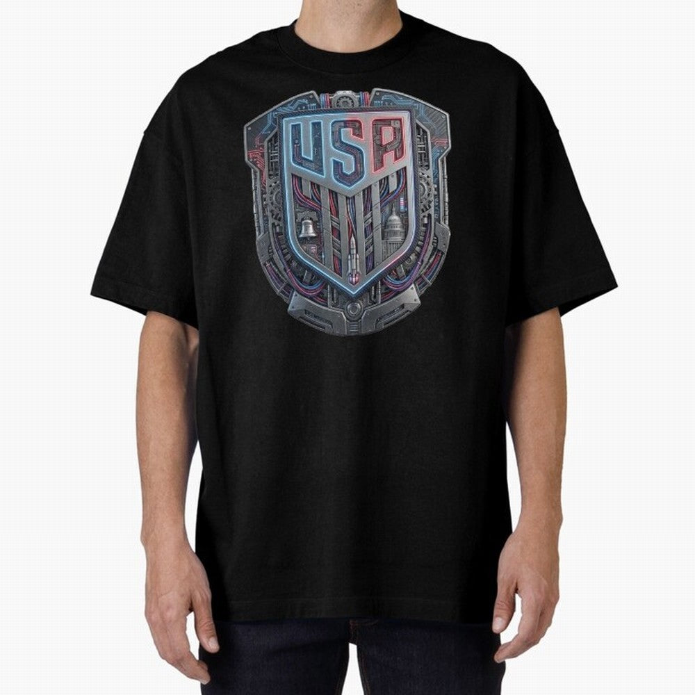 United States Great Seal - American Pride Oversized T-Shirt Celebrate Fan Favorites in the FIFA World Cup 2026 Journey through Haaland and Mbappe Highlights, Portugal Pride, Game Day Rituals, Football Legends, Country Pride and the Road to the