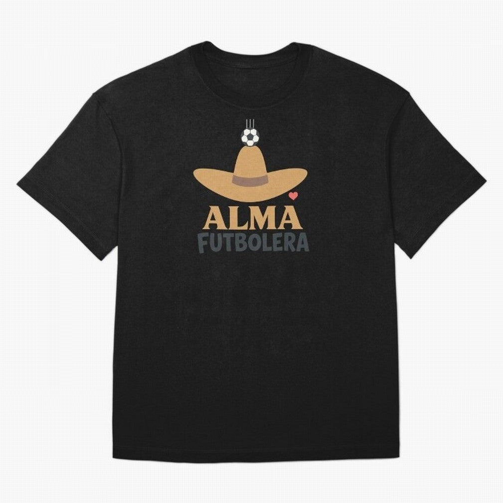 Alma Futbolera Oversized T-Shirt Support Your Favorite Stars during FIFA World Cup 2026 Group Stage for Fans of Messi and Cristiano Ronaldo and Argentina, Bringing Championship Spirit, Famous Goals, Roaring Crowds and International Football Unity;
