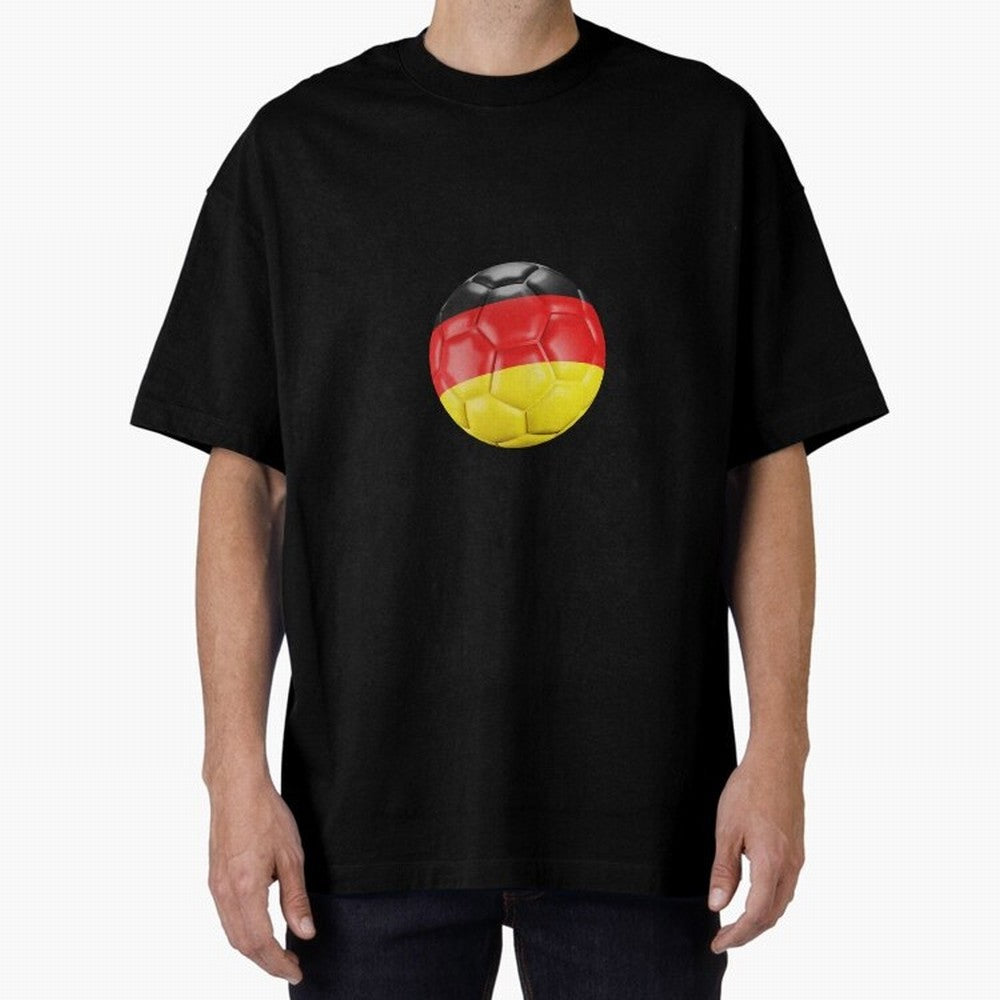 Germany Oversized T-Shirt Honor the Football Icons of FIFA World Cup 2026 USA Canada Mexico Capturing Neymar, Argentina Energy, Retro Football Energy, Iconic Rivalries, Trophy Chase Drama and Stadium Atmosphere; Perfect for Fans, Collectors, Family