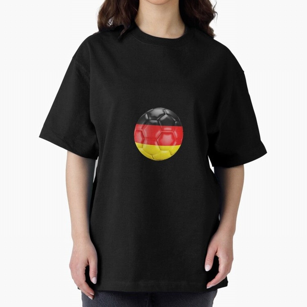Germany Oversized T-Shirt Live the Energy of FIFA World Cup 2026 USA Canada Mexico Spirit, with Argentina, France and Brazil, Neymar, Supporter Pride, Iconic Celebrations, Legendary Names and Global Match Day Energy; Ideal for Passionate Fans Who