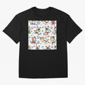 Chibi Soccer Cats 2026 - Cute Football Kittens Pattern Oversized T-Shirt Carry the Dream of FIFA World Cup 2026 Group Stage Connected to Neymar, Haaland and Cristiano Ronaldo, Brazil Energy, Football History, Final Match Energy, Crowd Noise and