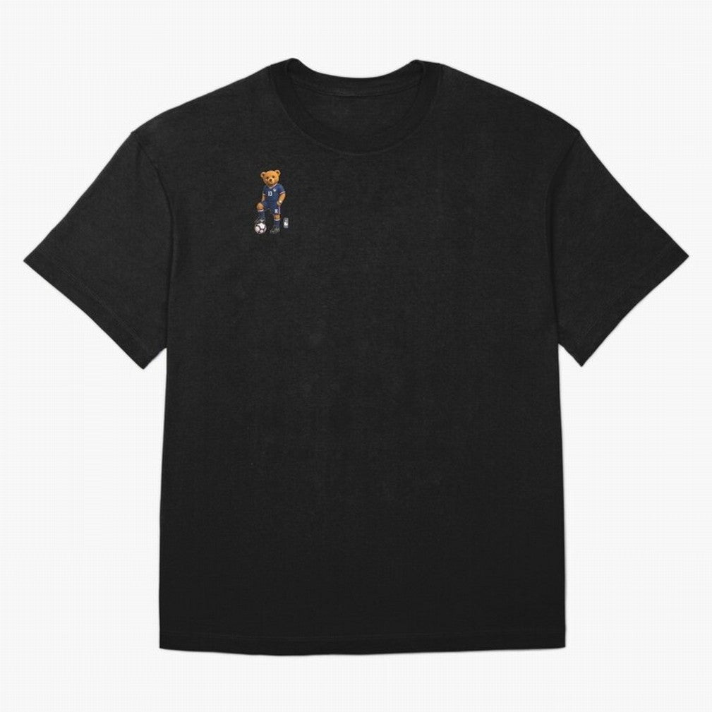 France Soccer Bear World Cup Teddy Bear Oversized T-Shirt Relive Legendary Nights from FIFA World Cup 2026 USA Canada Mexico Spirit, Connected to Netherlands, Mbappe and Neymar, Goal Celebration Energy, Supporter Heritage, Football Icons and