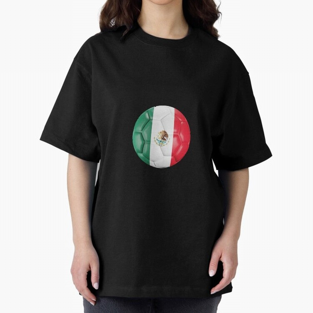 Mexico Football Oversized T-Shirt Celebrate Supporters United by FIFA World Cup 2026 Group Stage Spirit, Celebrating England, France and Netherlands, Neymar, Haaland and Cristiano Ronaldo, Fan Favorite Moments, National Team Passion, Big Match