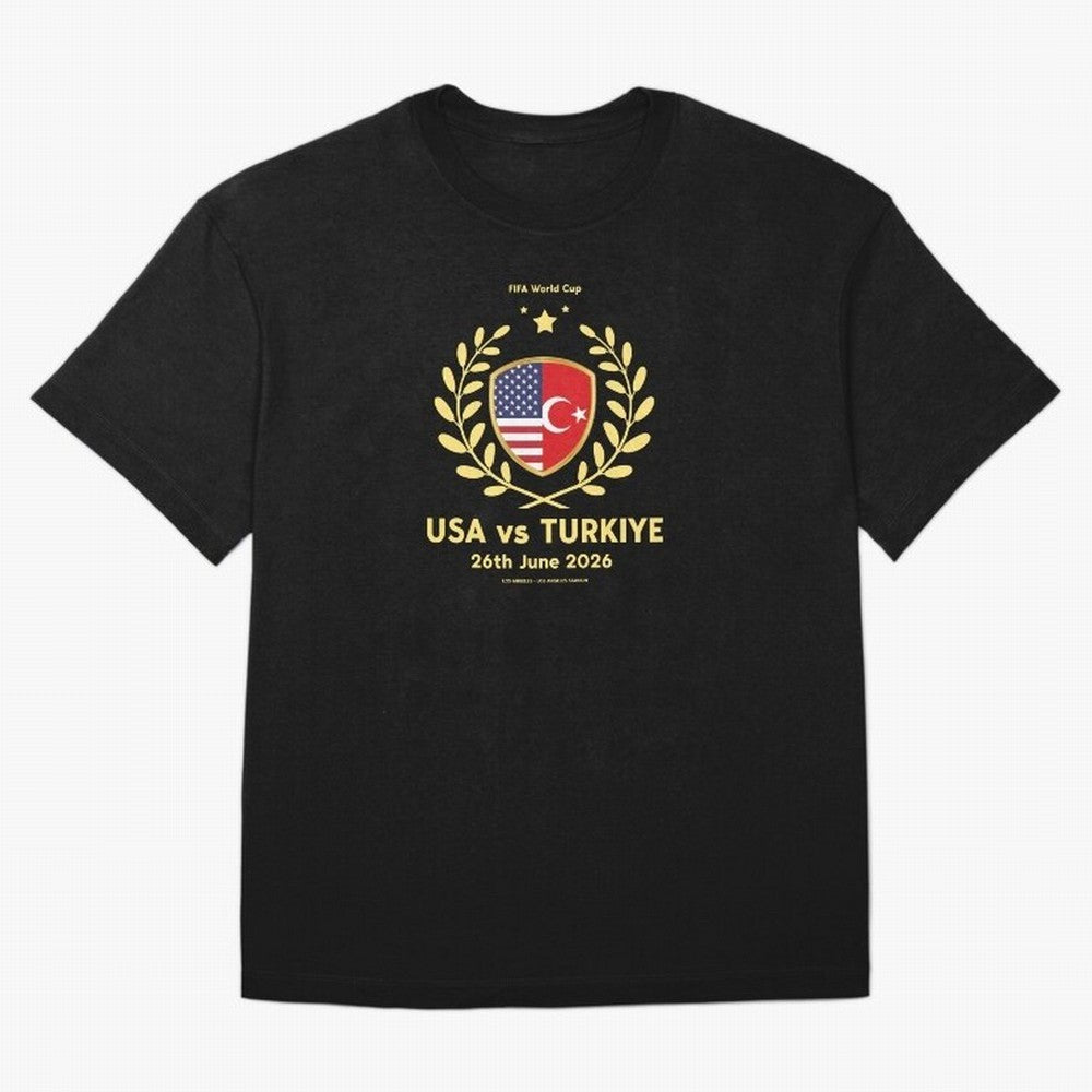 Copy of FIFA World Cup - USA v Turkiye Oversized T-Shirt Show Your Love for Match Day Hype around FIFA World Cup 2026, CR7 and Messi, Argentina, France and Brazil, Football Passion, Legendary Performances, Festival Vibes and Supporter Community;