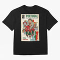 Portugal 2026 ¨C In Search of Glory Oversized T-Shirt Bring a Champion Mindset to FIFA World Cup 2026 for Fans of Cristiano Ronaldo, Haaland and CR7 and Spain and Netherlands, Bringing Sports Nostalgia, International Competition, Famous Players and