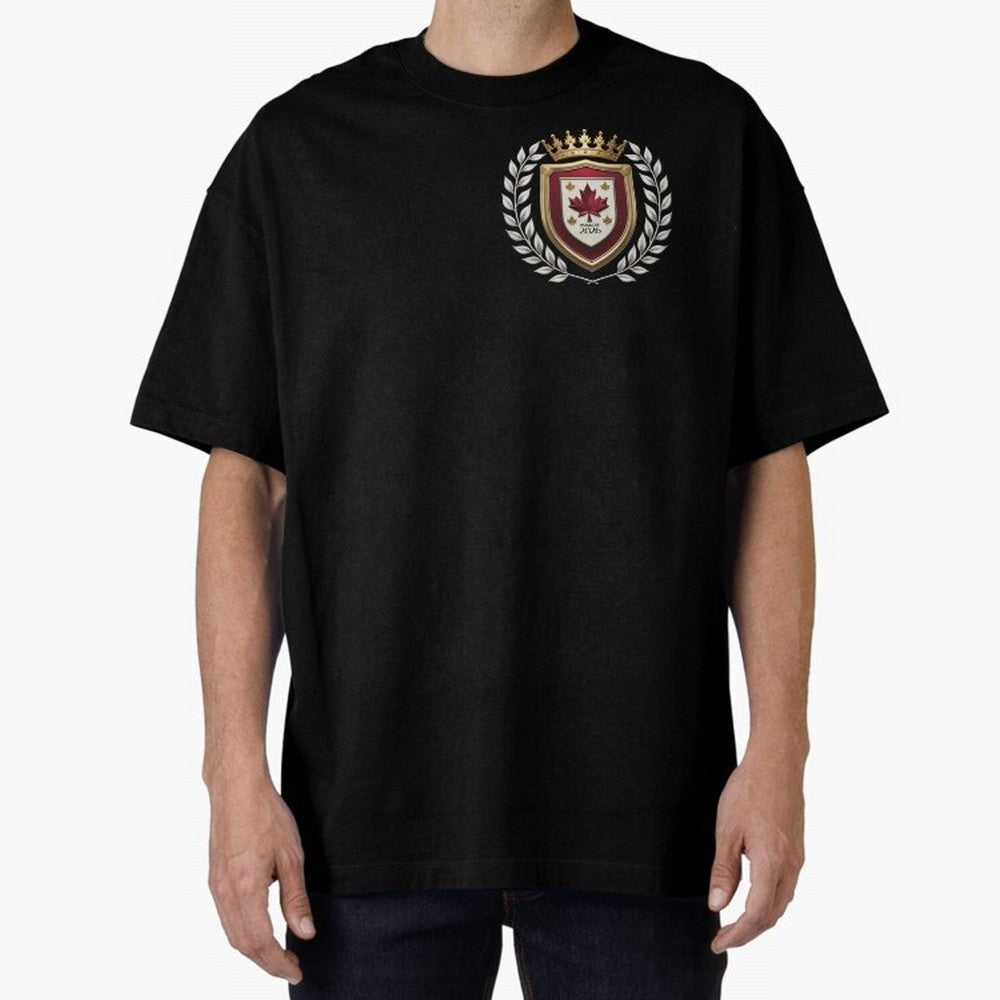Canada World Cup 2026 Oversized T-Shirt Feel the Heartbeat of Global Football Passion for FIFA World Cup 2026 USA Canada Mexico, Made for Mbappe and Neymar, France, Goal Celebration Energy, Supporter Heritage, Football Icons and Worldwide