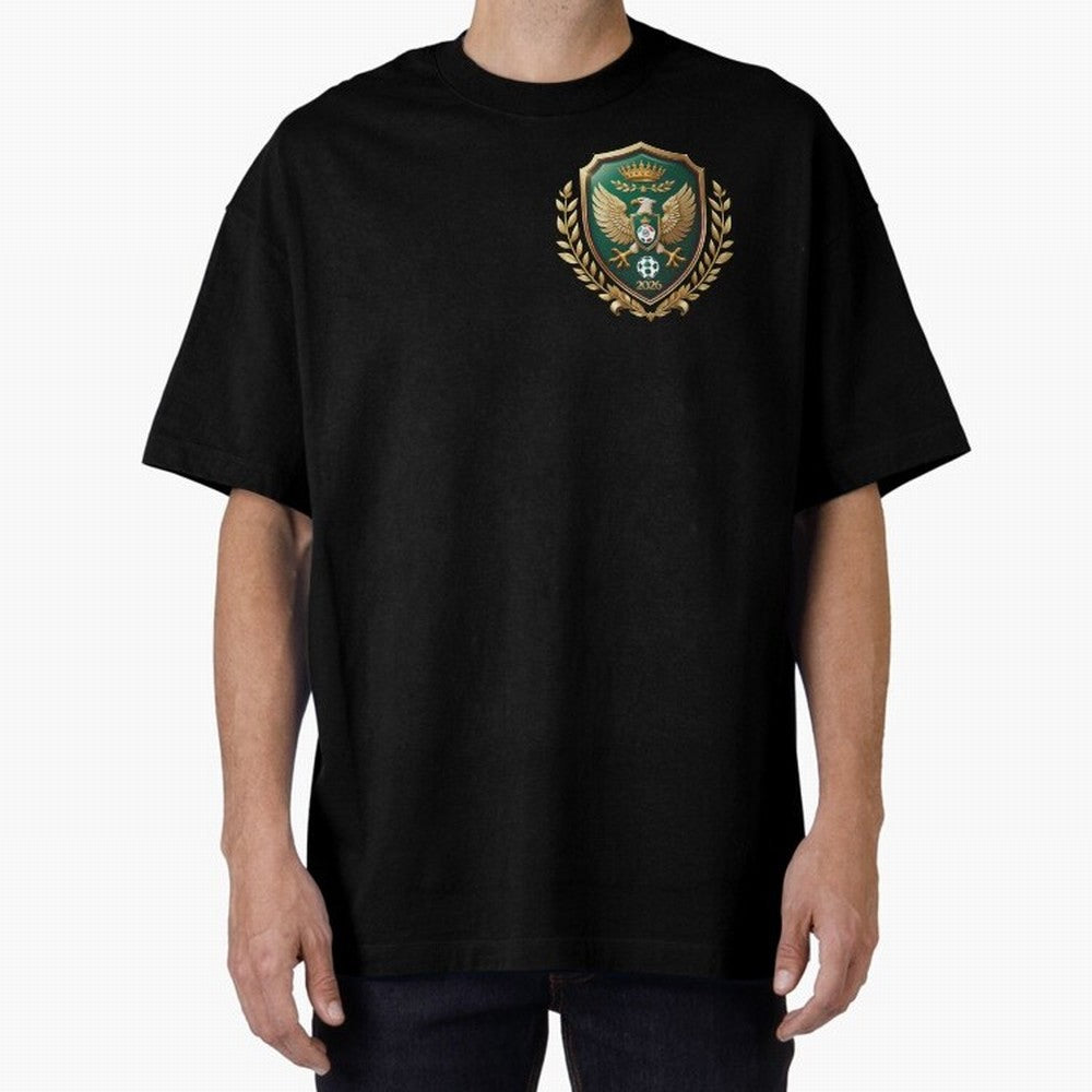 Mexico World Cup 2026 Oversized T-Shirt Bring a Champion Mindset to FIFA World Cup 2026 for Fans of Messi, CR7 and Mbappe and Netherlands, Bringing Stadium Chants, National Pride, Trophy Dreams and Unforgettable Football Memories; Made for