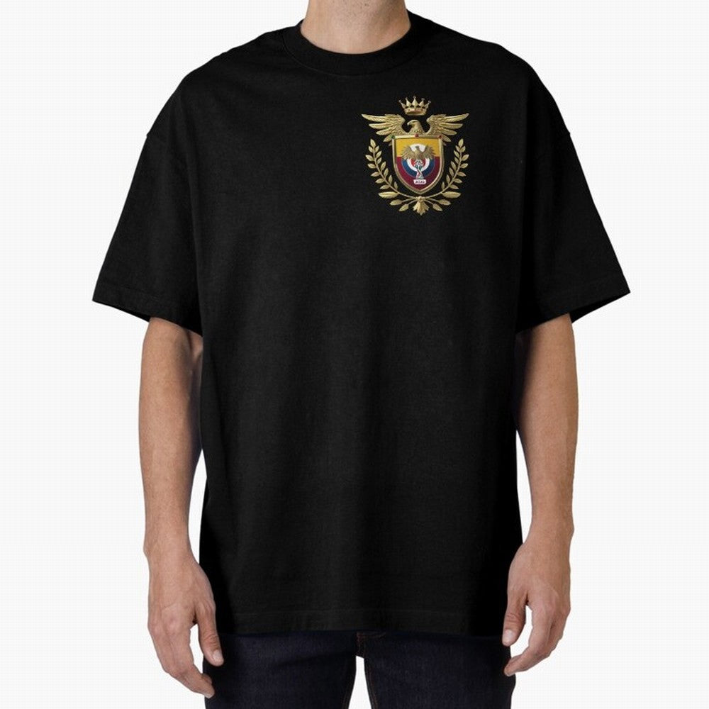 Colombia World Cup 2026 Oversized T-Shirt Feel the Trophy Chase of FIFA World Cup 2026 Spirit, Centered on England, France and Netherlands, Cristiano Ronaldo, Supporter Pride, Iconic Celebrations, Legendary Names and Global Match Day Energy; Built