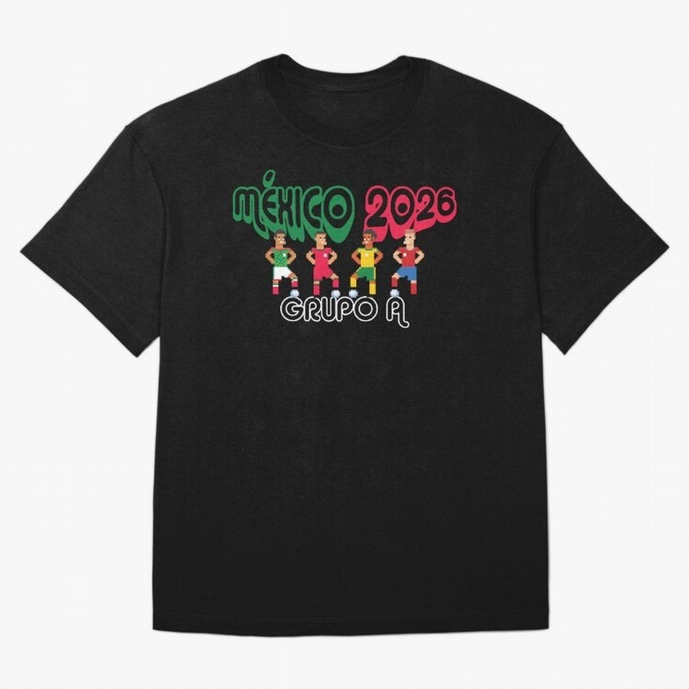 Mexico 2026 Group A Oversized T-Shirt Follow the FIFA World Cup 2026 USA Canada Mexico Journey through Cristiano Ronaldo, Haaland and CR7 Highlights, Spain and Netherlands Pride, Champion Mindset, Group Stage Buzz, Knockout Tension and Passionate