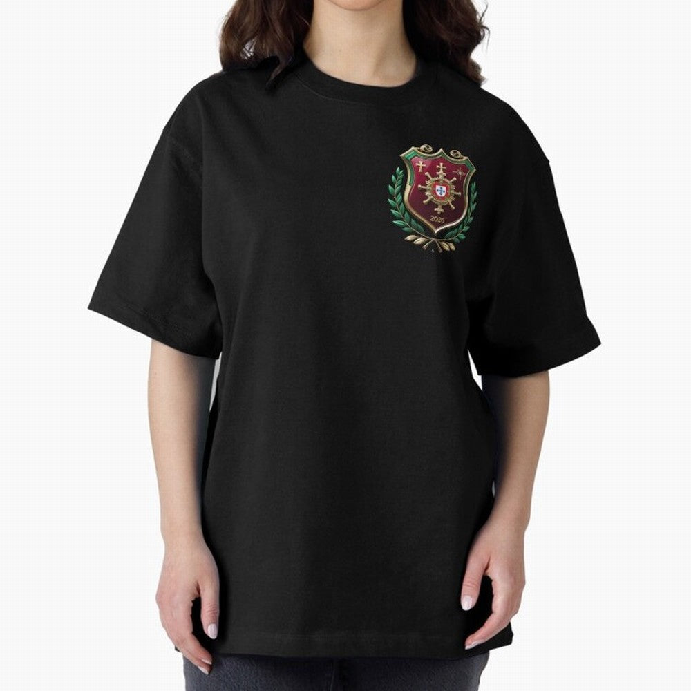 Portugal World Cup 2026 Oversized T-Shirt Show Passion for the Stars of Match Day Hype around FIFA World Cup 2026 Group Stage, Haaland and Mbappe, Spain and Netherlands, Soccer Culture, Superstar Moments, National Team Dreams and Competitive Fire;