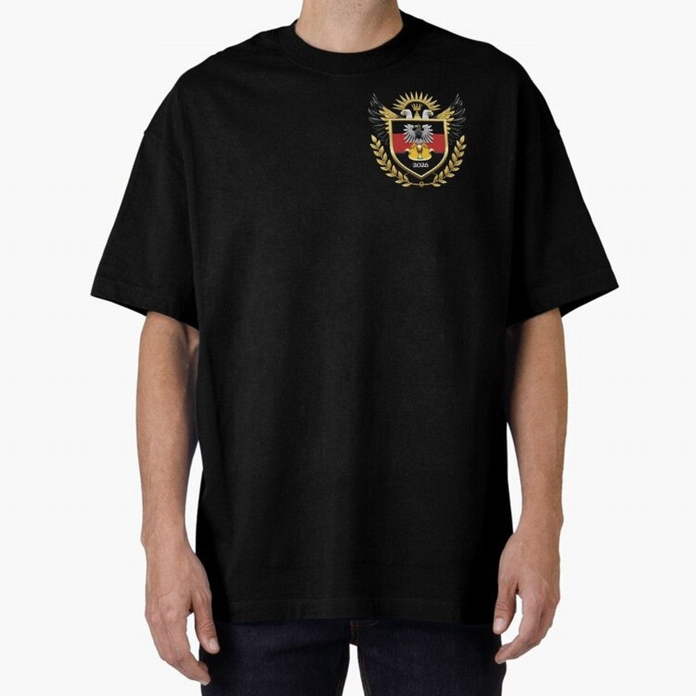 Germany World Cup 2026 Oversized T-Shirt Celebrate Fan Favorites in FIFA World Cup 2026 for Fans of CR7 and Messi and Germany, Bringing Goal Celebration Energy, Supporter Heritage, Football Icons and Worldwide Tournament Joy; Perfect for Supporters