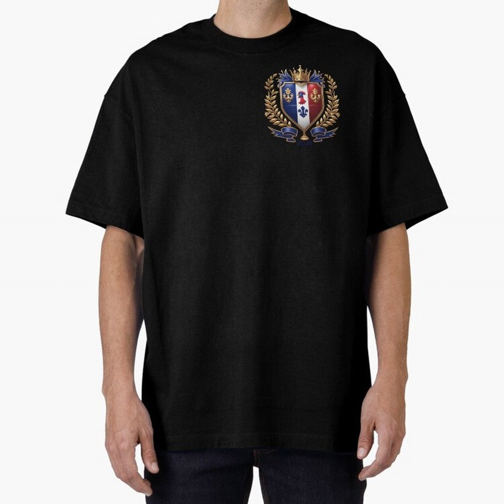 France World Cup 2026 Oversized T-Shirt Feel the Roar of Global Football Passion for FIFA World Cup 2026 USA Canada Mexico, Centered on Cristiano Ronaldo, Haaland and CR7, France and Portugal, Stadium Memories, Football Loyalty, International