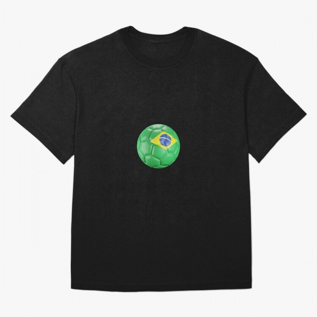 Brazil Oversized T-Shirt Celebrate Rivalries and Pride in FIFA World Cup 2026 USA Canada Mexico Spirit, Connected to England, France and Netherlands, Mbappe, Football Passion, Legendary Performances, Festival Vibes and Supporter Community; Perfect