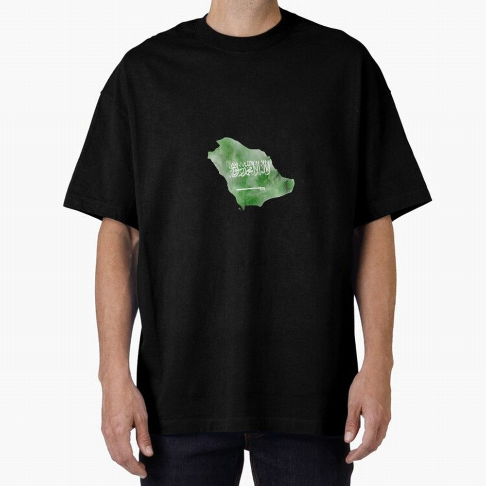 Saudi Arabia Oversized T-Shirt Show Fan Pride Across FIFA World Cup 2026 for Fans of Cristiano Ronaldo, Haaland and CR7 and France, Bringing Champion Mindset, Group Stage Buzz, Knockout Tension and Passionate Fan Culture; Perfect for Supporters Who
