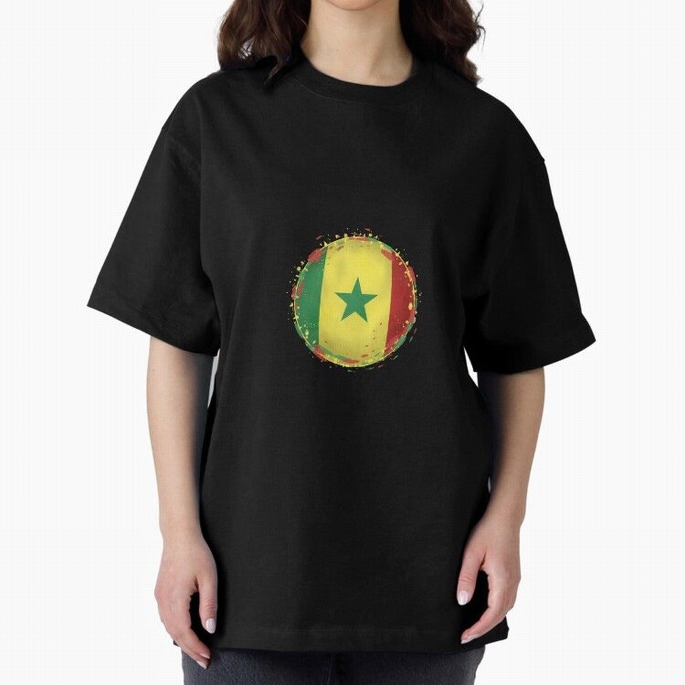 Senegal Oversized T-Shirt Bring Champion Energy into FIFA World Cup 2026 for Fans of Neymar, Haaland and Cristiano Ronaldo and Spain, Bringing Football History, Final Match Energy, Crowd Noise and Once in a Lifetime Moments; Great for Supporters