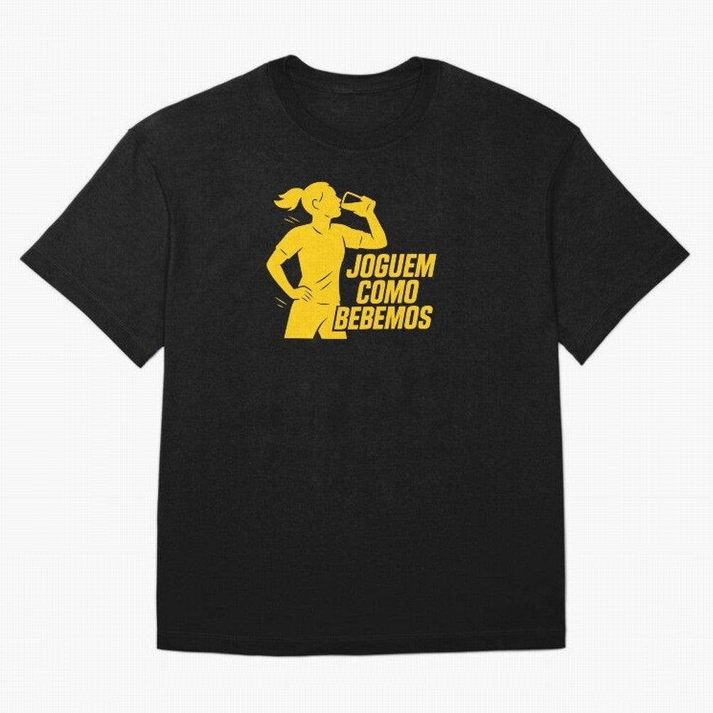 Joguem Como Bebemos Women World Cup 2026 Oversized T-Shirt Unlock Match Day Hype around FIFA World Cup 2026, Cristiano Ronaldo, Haaland and CR7, Argentina and Brazil, Classic Soccer Heritage, Championship Pressure, Fan Loyalty and International