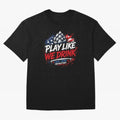 Play Like We Drink ¨C Craft Beer Revolution Oversized T-Shirt Support the FIFA World Cup 2026 USA Canada Mexico Journey through Haaland and Mbappe Highlights, England, France and Netherlands Pride, Vintage Soccer Flavor, Modern Football Stars,