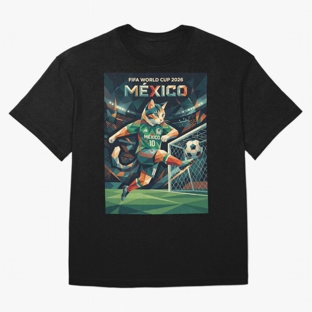 FIFA World Cup Mexico Oversized T-Shirt Celebrate Football Heritage in FIFA World Cup 2026 Filled with Cristiano Ronaldo, Haaland and CR7, France Energy, Fan Favorite Moments, National Team Passion, Big Match Drama and Soccer History; Perfect for