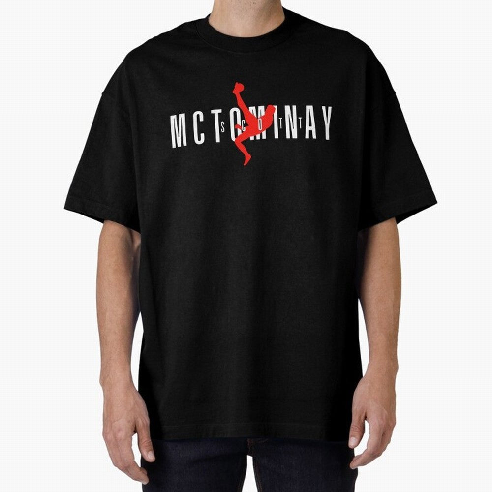 Scott McTominay - Scotland World Cup 2026 Oversized T-Shirt Celebrate the Stars of Match Day Hype around FIFA World Cup 2026 Group Stage, Mbappe and Neymar, Netherlands, Worldwide Fan Energy, Dramatic Goals, Stadium Lights and Championship