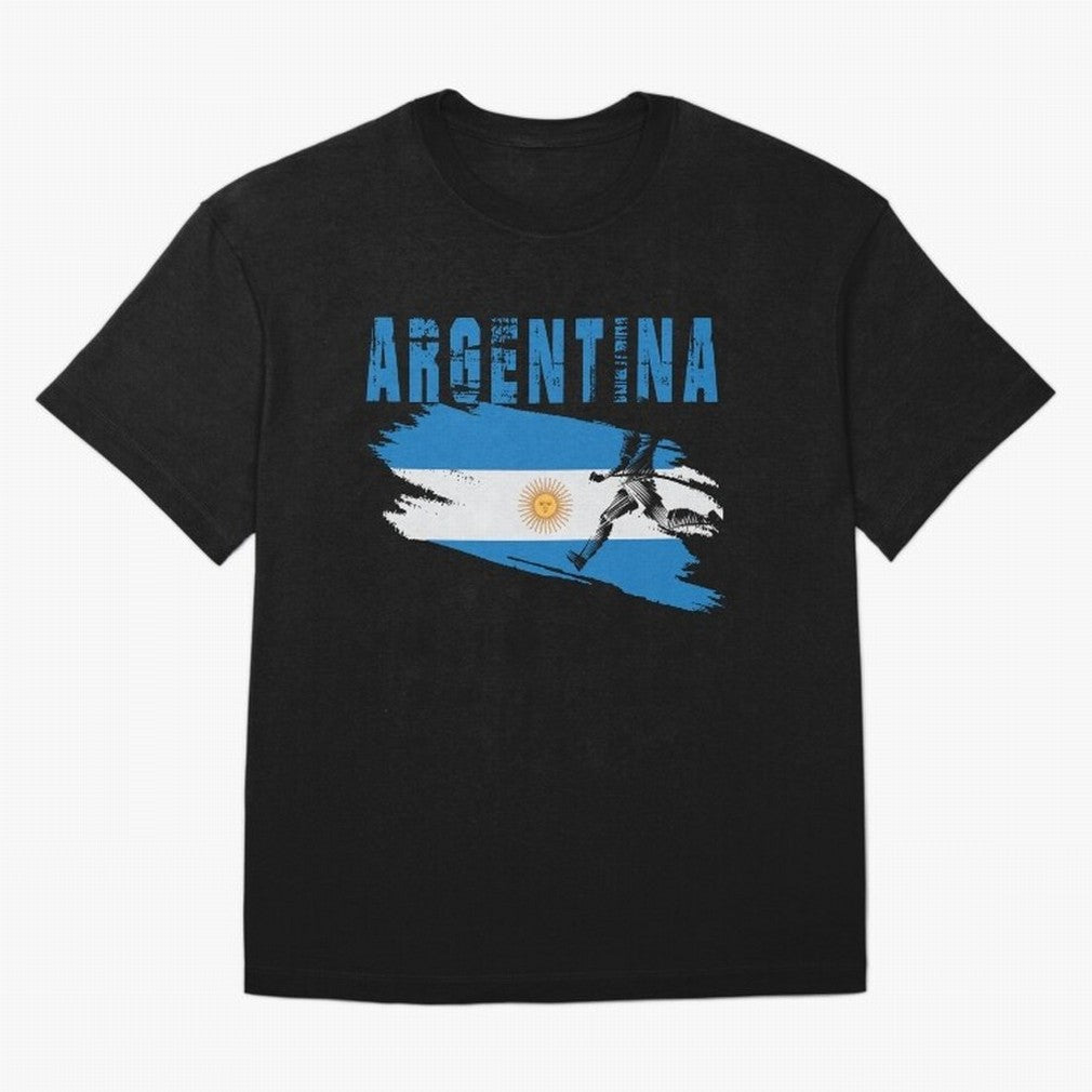 Argentina World Cup 2026 ¨C Pride in Motion Oversized T-Shirt Live for the Drama of Global Football Passion for FIFA World Cup 2026, Made for Neymar, Spain, Retro Football Energy, Iconic Rivalries, Trophy Chase Drama and Stadium Atmosphere; Great