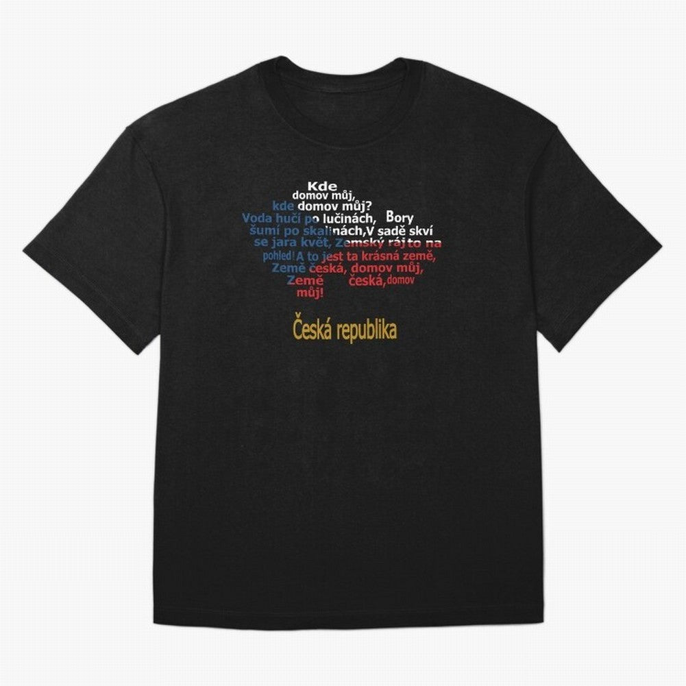 ?esk¨¢ republika (Anthem, map, and flag) Oversized T-Shirt Honor the Beautiful Game during FIFA World Cup 2026 USA Canada Mexico for Fans of Messi and Cristiano Ronaldo and Spain, Bringing Vintage Soccer Flavor, Modern Football Stars, National