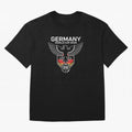 Germany National Football Team World Cup 2026 Eagle Logo Oversized T-Shirt Live the Energy of Match Day Hype around FIFA World Cup 2026, Mbappe, France, Global Supporter Spirit, Legendary Goals, National Colors and Tournament Celebration; Great for
