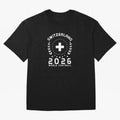 World Cup 2026 Switzerland Football Fan Swiss Supporter T-Shirt_85614346 Oversized T-Shirt Show Support during Match Day Hype around FIFA World Cup 2026, Mbappe and Neymar, Argentina and Brazil, Global Supporter Spirit, Legendary Goals, National